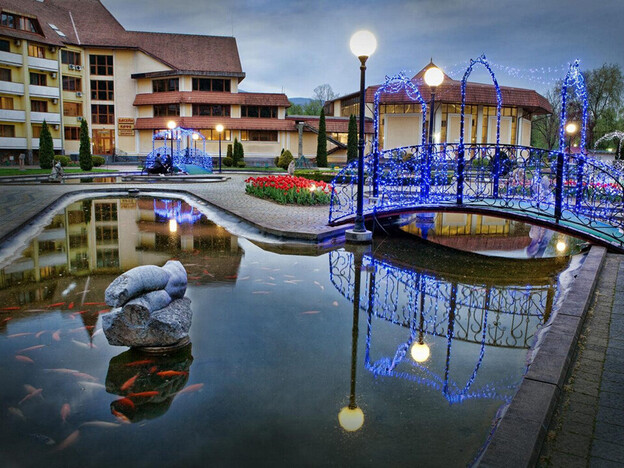 Санаторий Квитка Полонины - Солочин, Закарпатье