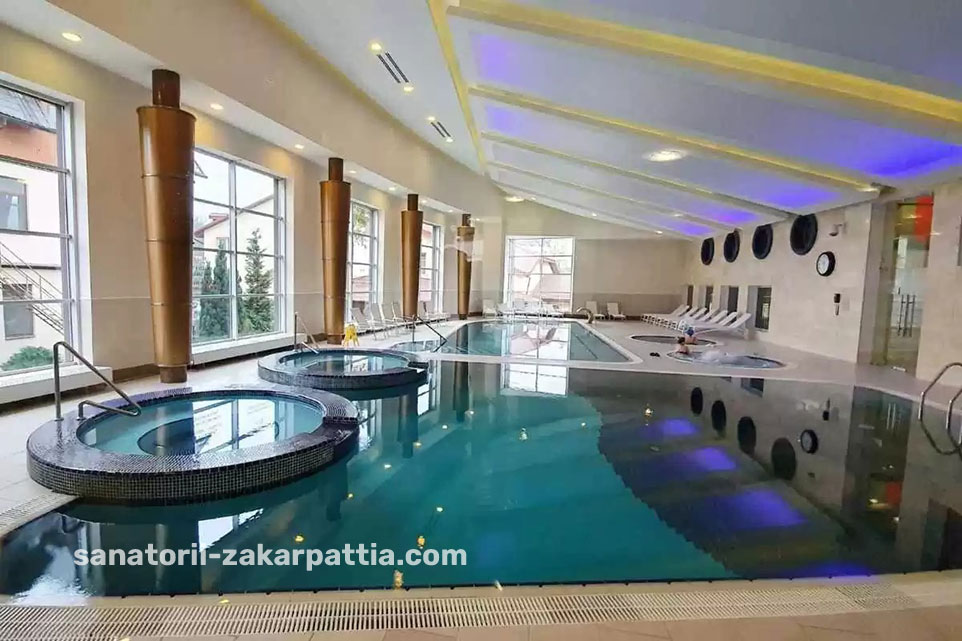 лучшие отели Закарпатья с бассейном