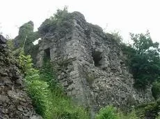 Хустский замок в Закарпатье